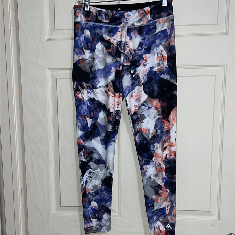 Adidas Climalite Black and Gray Leggings